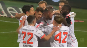 گل اول بایرن مونیخ به هایدنهایم (جوزپ استانیشیچ)