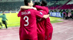 گل دوم تراکتور به الدحیل توسط حسین زاده