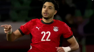 گل اول مصر به زیمبابوه (عمر مرموش)