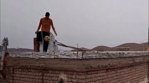 استعداد ناب فوتبال؛ این بار روی پشت بام 