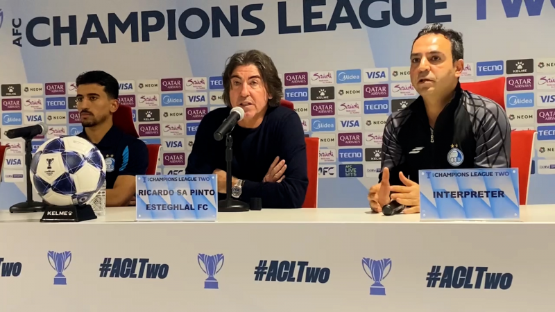 صحبت های ساپینتو پس از پیروزی مهم استقلال 