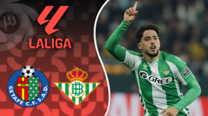 خلاصه بازی رئال بتیس 4 - ختافه 0