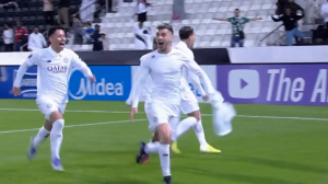 گل سوم  السد به شباب الاهلی امارات (رافا موخیکا)