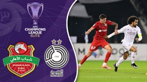 خلاصه بازی السد 4 - شباب الاهلی امارات 2