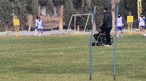 کنترل از راه دور سعید اخباری در خلال تمرینات چادرملو