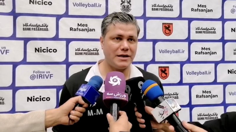 صحبت های کادر فنی و بازیکنان مس و شهداب بعد از مسابقه