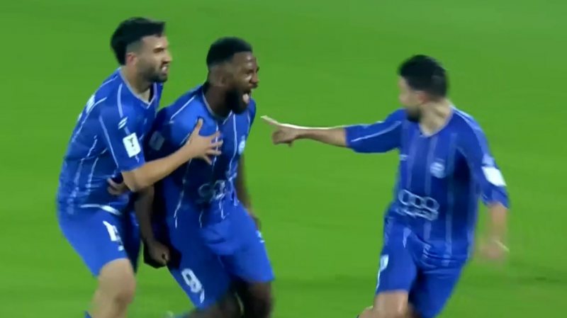 گل دوم استقلال به المحرق توسط نازون 