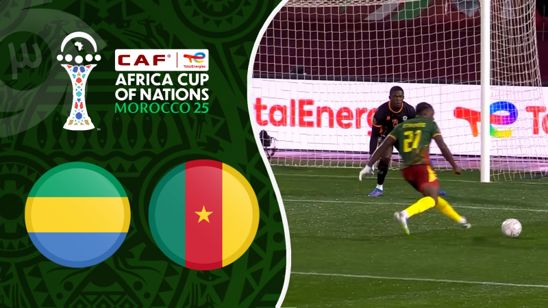 خلاصه بازی کامرون 1 - گابن 0 