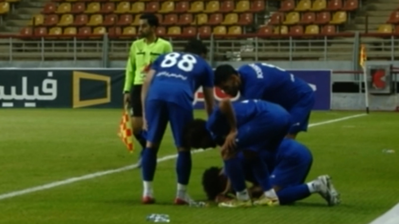 گل اول استقلال خوزستان به ذوب آهن (احمدی)