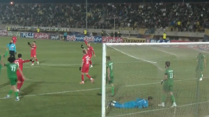 سیو تماشایی جعفرپور مقابل تراکتور در لحظات پایانی