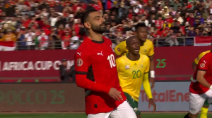 گل اول مصر به آفریقای جنوبی (صلاح)