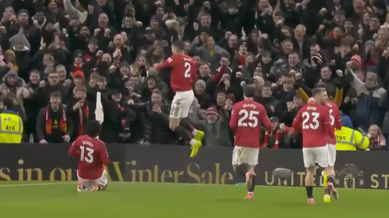 گل اول منچستریونایتد به نیوکسل (دورگو)