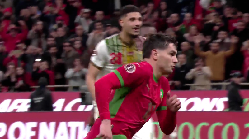 گل اول مراکش به مالی توسط براهیم دیاز