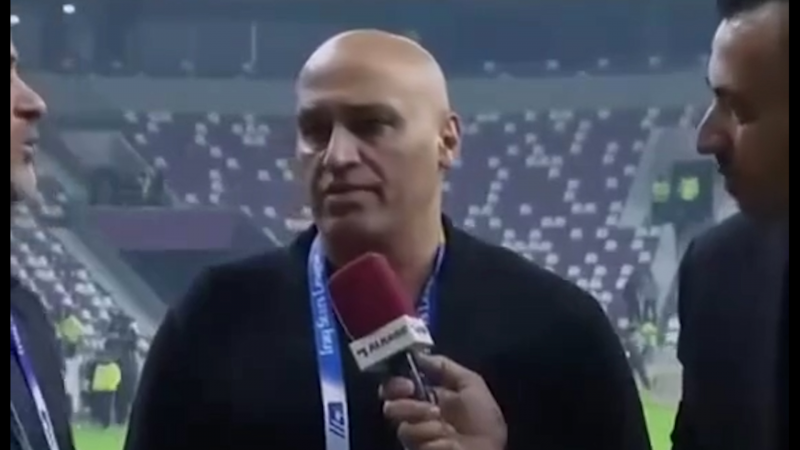 صحبت های منصوریان پس از پیروزی در دربی بغداد