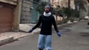 رامین و باز هم تمرین در خیابان!