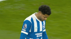 گل دوم آرسنال به برایتون (گل به خودی روتر)