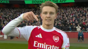 گل اول آرسنال به برایتون توسط اودگارد