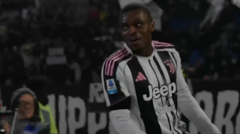 گل اول یوونتوس به پیزا (گل به خودی)