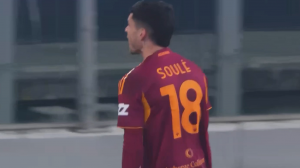 گل اول آاس رم به جنوا (ماتیاس سوله)