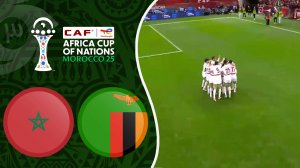 خلاصه بازی زامبیا 0 - مراکش 3