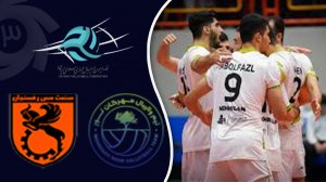 خلاصه والیبال مهرگان نور 3 - مس رفسنجان 2