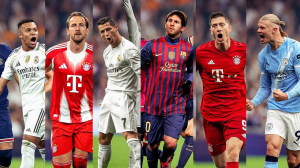 امباپه، هالند و کین هر 3 در سال 2025 بیش از 50 گل زدند