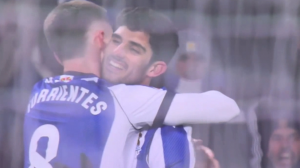 گل اول رئال سوسیداد به اتلتیکومادرید (گوئدس)