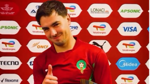 خوشحالی جالب براهیم دیاز پس از صعود مراکش 