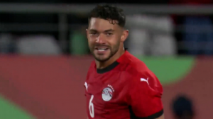 گل دوم مصر به بنین (یاسر ابراهیم)