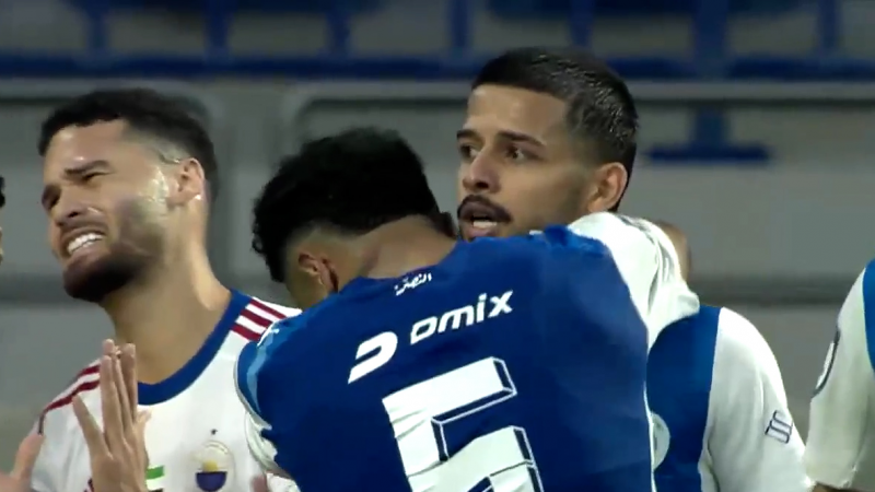 قایدی پنالتی گرفت؛ گل دوم النصر به شارجه