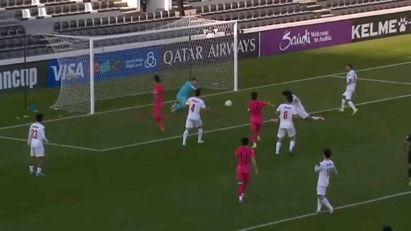 سیو تماشایی محمد خلیفه مقابل کره جنوبی