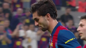 گل اول بارسلونا به بیلبائو توسط تورس