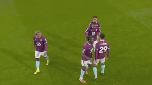 گل دوم برنلی به منچستریونایتد توسط آنتونی