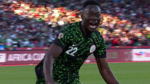 گل دوم نیجریه به الجزایر توسط آدامز