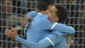 گل دهم منچسترسیتی به اکسترسیتی (ریکو لویس)