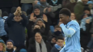 گل نهم منچسترسیتی به اکسترسیتی 