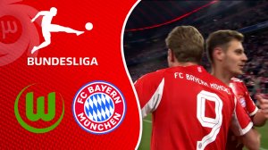 خلاصه بازی بایرن مونیخ 8 - ولفسبورگ 1