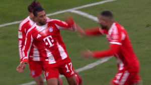 گل سوم بایرن مونیخ به ولفسبورگ (اولیسه)