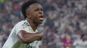 حرکت انفرادی وینیسیوس؛ گل اول رئال مادرید به بارسلونا