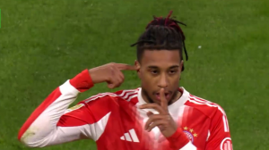 گل هفتم بایرن مونیخ به ولفسبورگ (اولیسه)