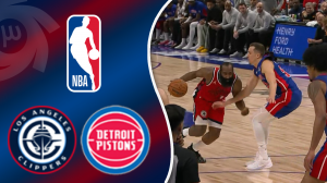 خلاصه بسکتبال دیترویت پیستونز - لس آنجلس کلیپرز