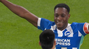 گل دوم برایتون به منچستریونایتد (ولبک)