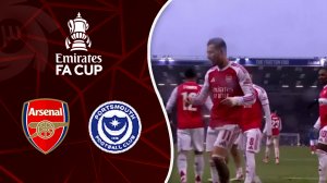 خلاصه بازی پورتموث 1 - آرسنال 4
