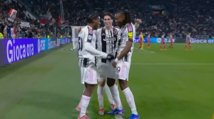 گل دوم یوونتوس به کرمونزه توسط جاناتان دیوید