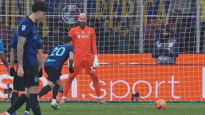 گل دوم اینتر به ناپولی (چالهان اوغلو)