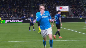 گل اول ناپولی به اینتر (مک‌تامینی)