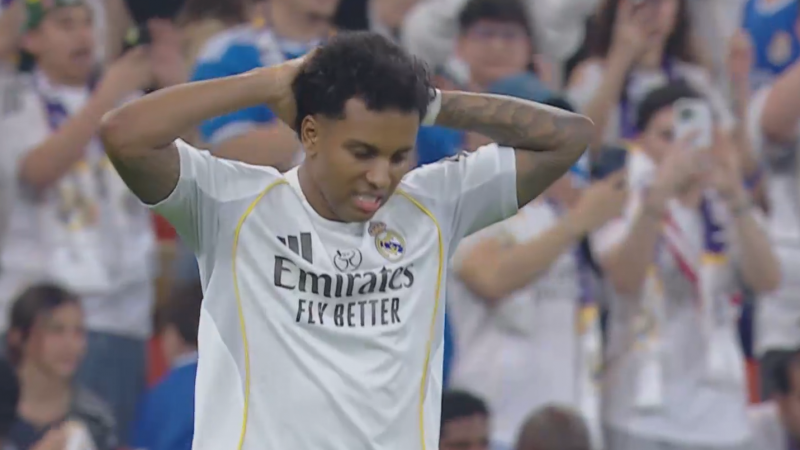 همکاری تماشایی وینیسیوس و رودریگو که منجر به گل نشد