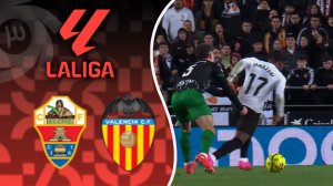 خلاصه بازی والنسیا 1 - الچه 1