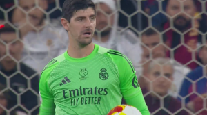 عملکرد کورتوآ در فینال سوپرکاپ اسپانیا