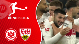 خلاصه بازی اشتوتگارت 3 - آینتراخت فرانکفورت 2